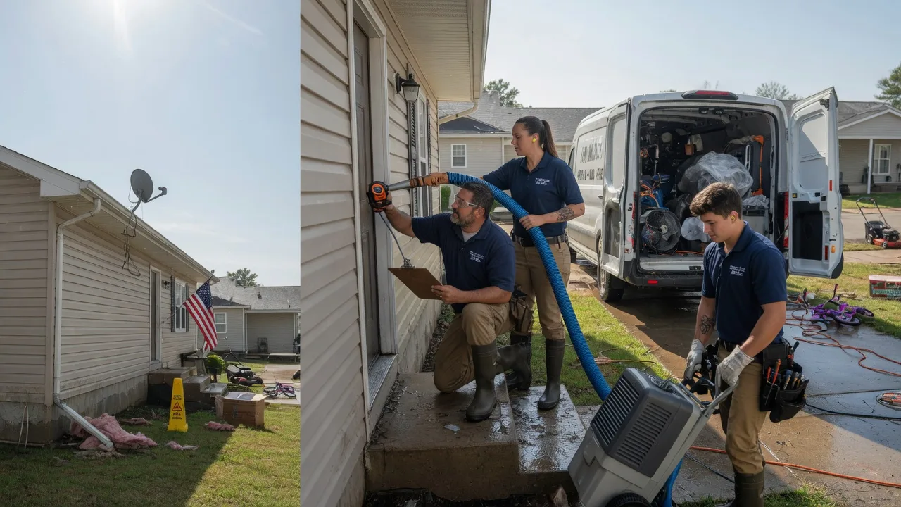 Ceiling Water Damage Restoration in Minong, WI near me