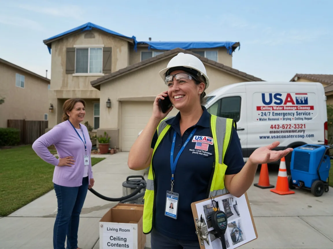 Ceiling Water Damage Restoration Minong, WI FAQs